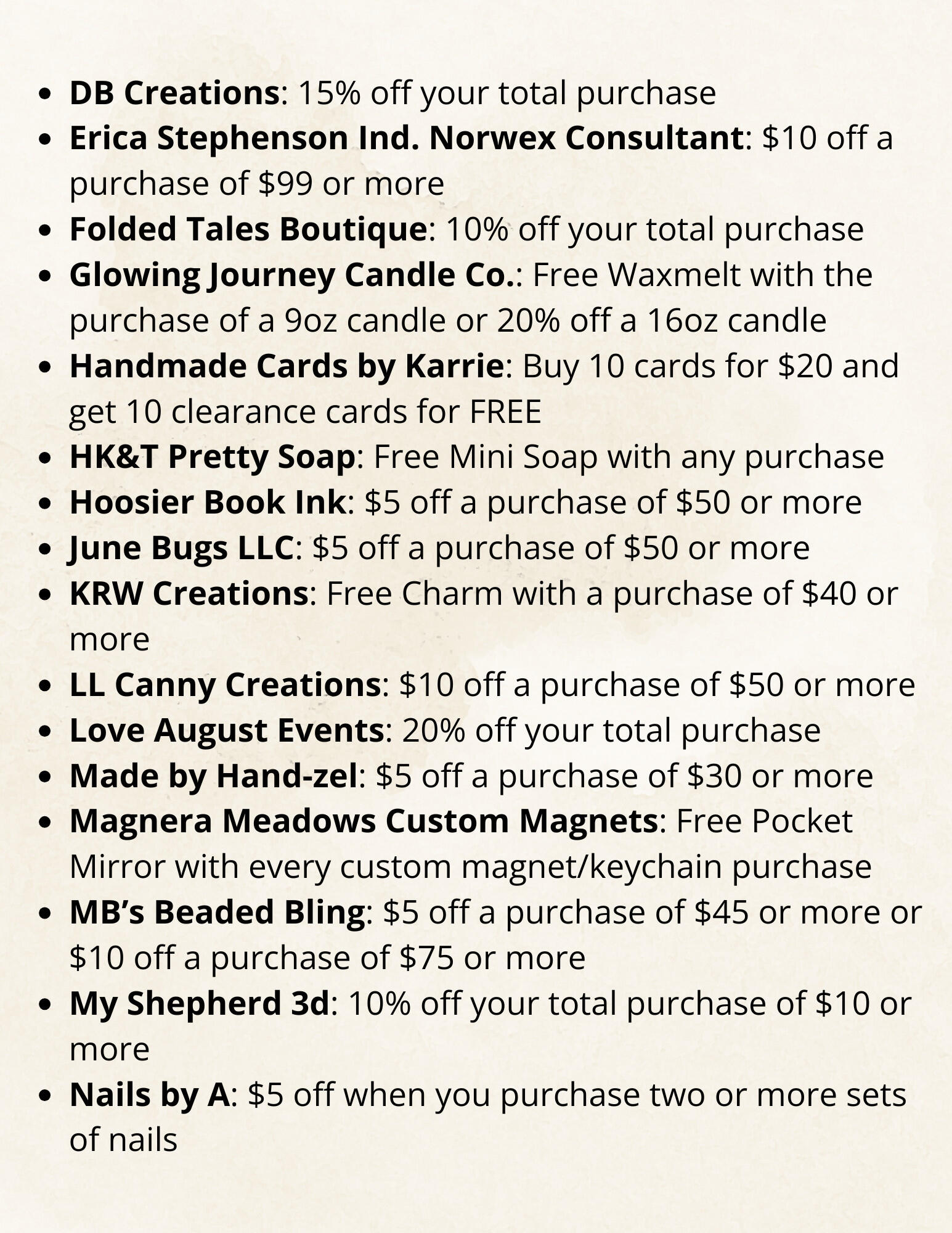 Great Shop-tember VIP Discounts